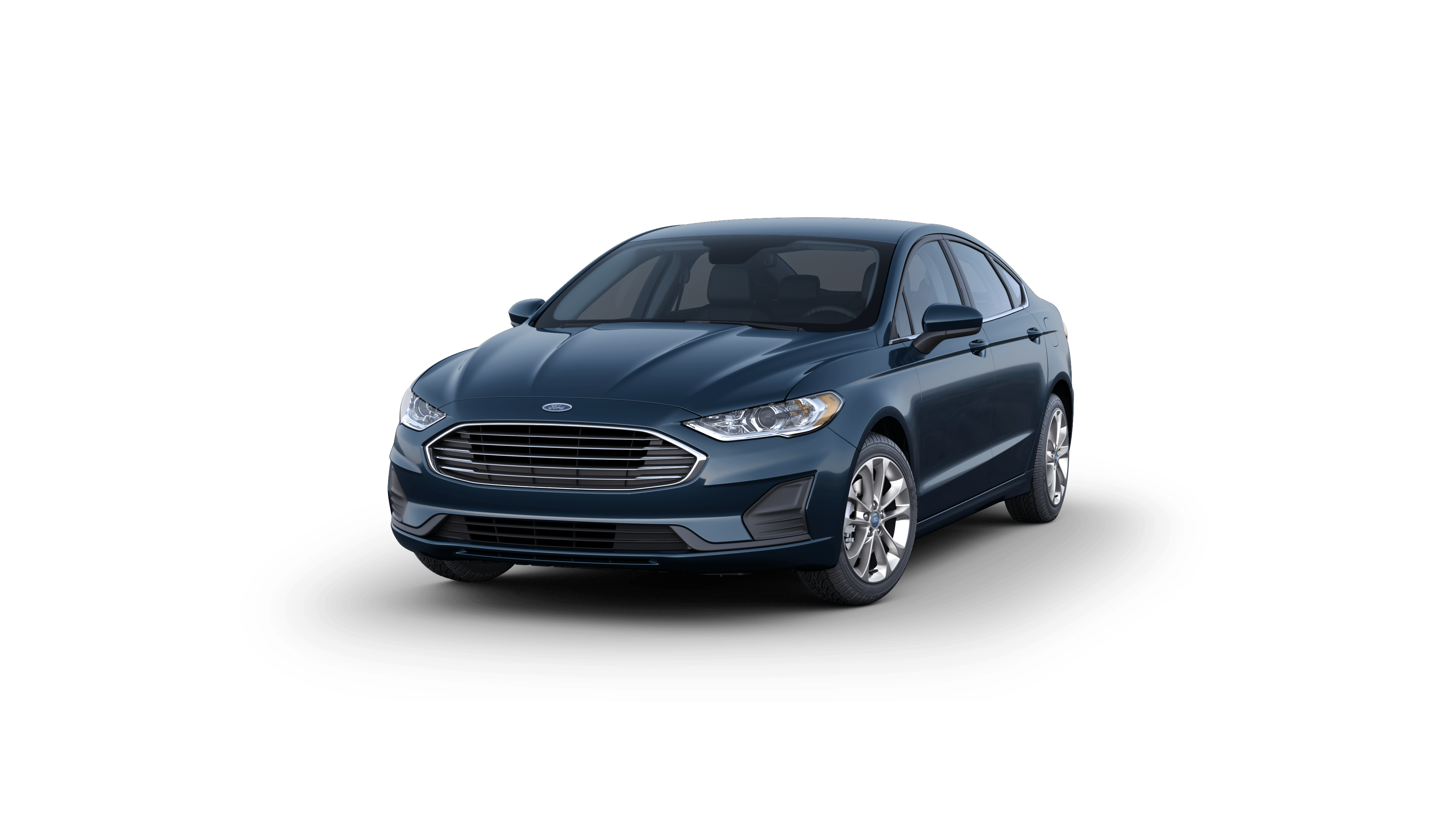 New Alto Blue Metallic Tinted Clearcoat 2020 Ford Fusion SE FWD for